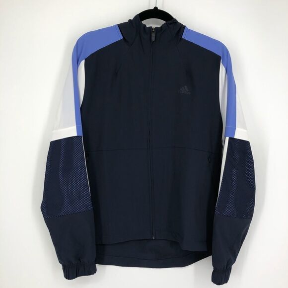 🆕 ADIDAS Windbreaker Track Jacket NWOT - Picture 3 of 13